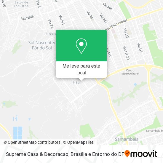 Supreme Casa & Decoracao mapa