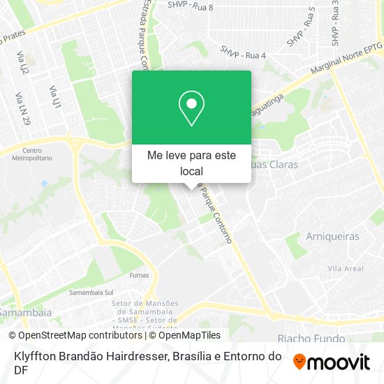 Klyffton Brandão Hairdresser mapa