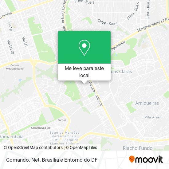 Comando. Net mapa