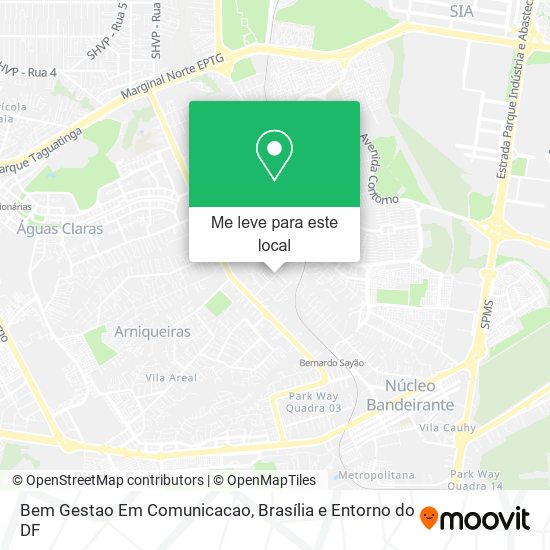 Bem Gestao Em Comunicacao mapa