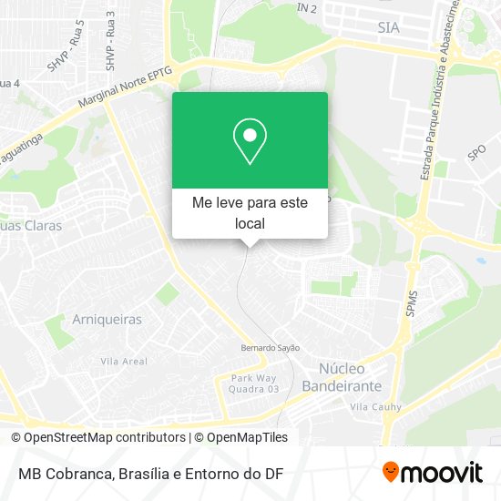 MB Cobranca mapa
