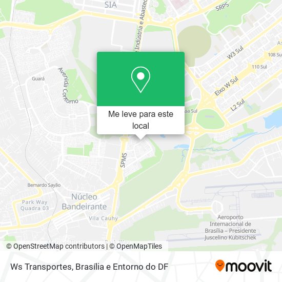 Ws Transportes mapa