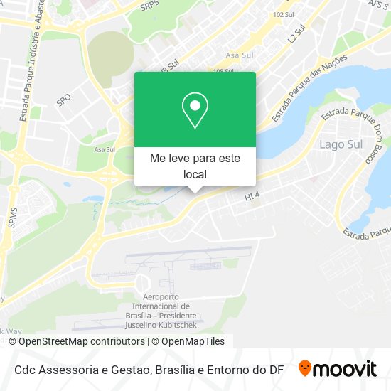 Cdc Assessoria e Gestao mapa