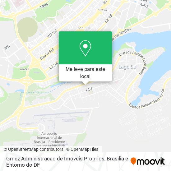 Gmez Administracao de Imoveis Proprios mapa