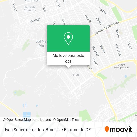 Ivan Supermercados mapa