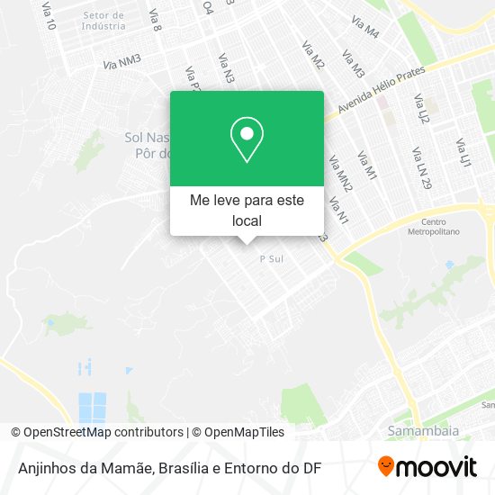 Anjinhos da Mamãe mapa