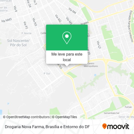 Drogaria Nova Farma mapa