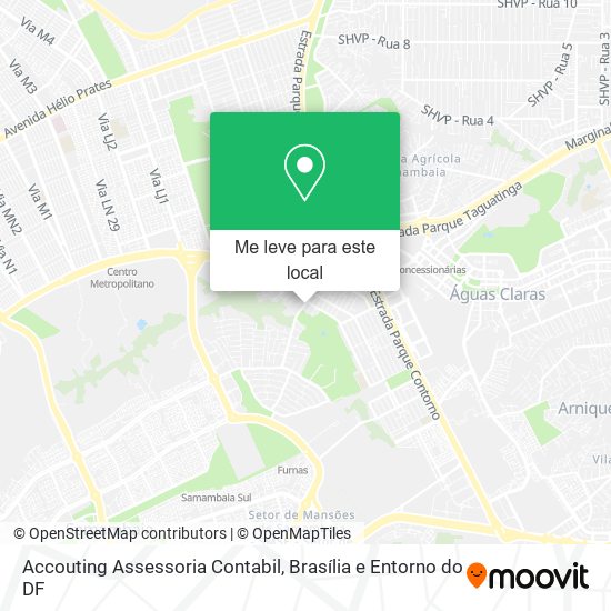 Accouting Assessoria Contabil mapa