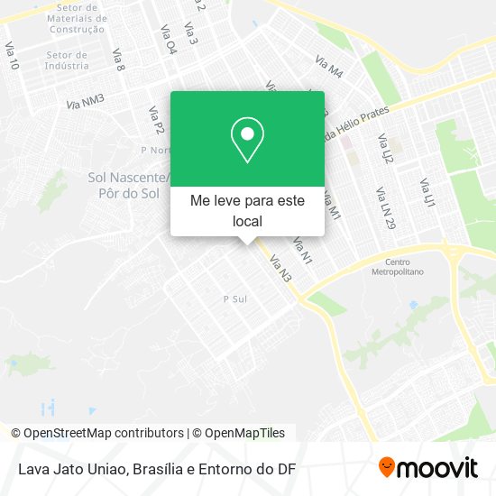 Lava Jato Uniao mapa