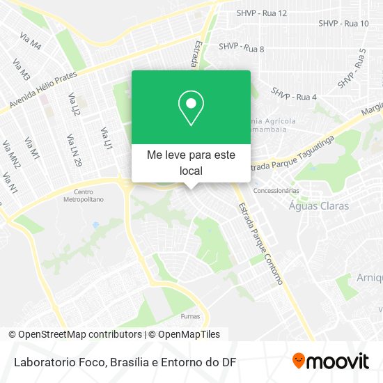 Laboratorio Foco mapa
