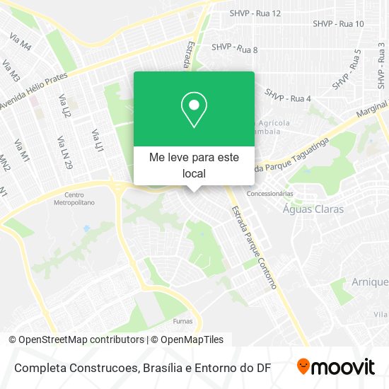 Completa Construcoes mapa