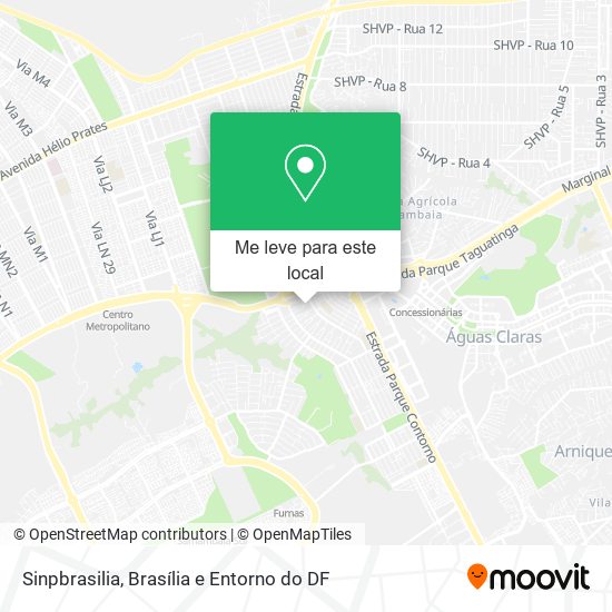 Sinpbrasilia mapa