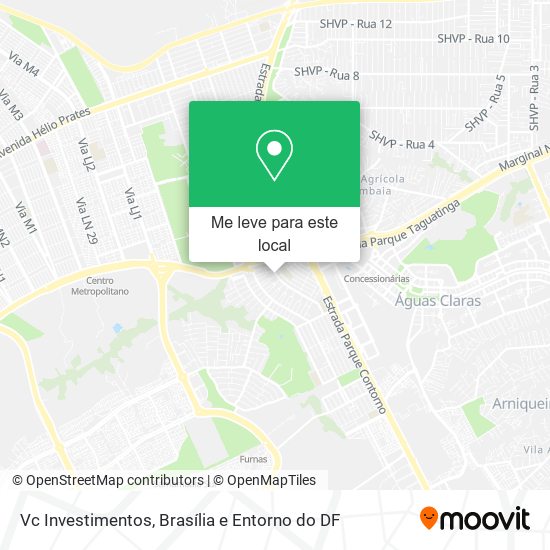 Vc Investimentos mapa