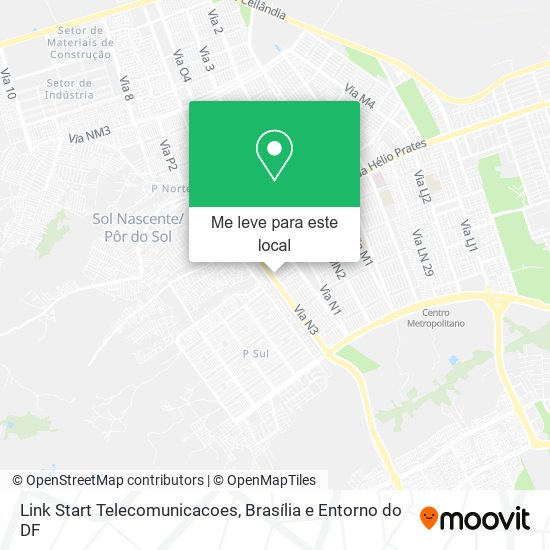 Link Start Telecomunicacoes mapa