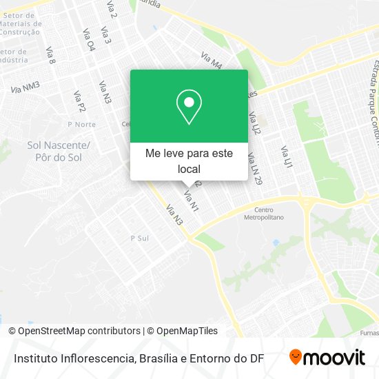Instituto Inflorescencia mapa