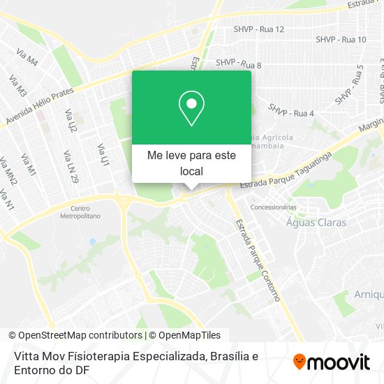 Vitta Mov Físioterapia Especializada mapa