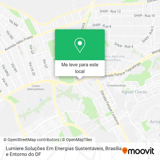 Lumiere Soluções Em Energias Sustentáveis mapa