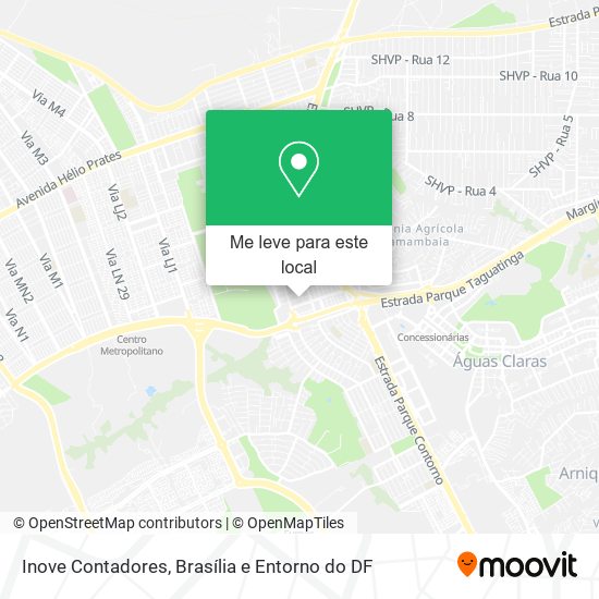 Inove Contadores mapa