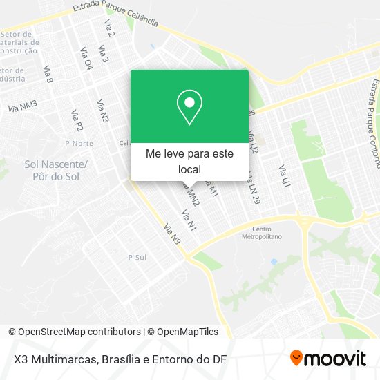X3 Multimarcas mapa