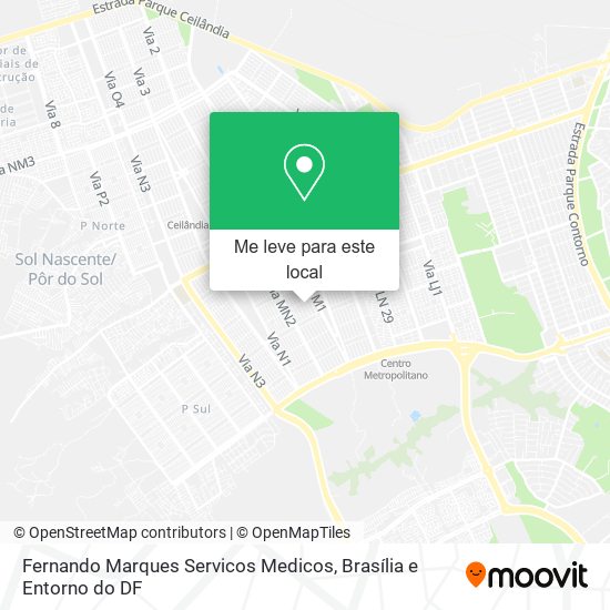 Fernando Marques Servicos Medicos mapa