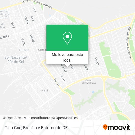 Tiao Gas mapa