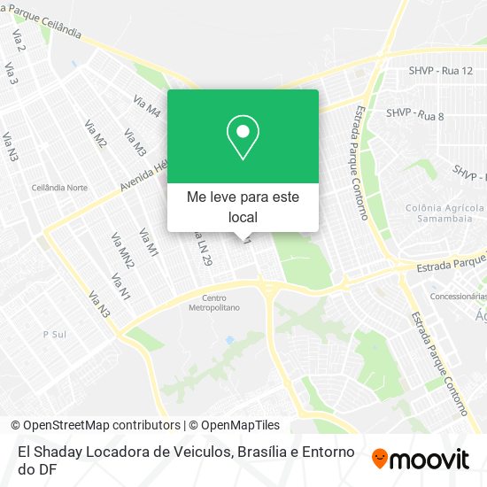 El Shaday Locadora de Veiculos mapa