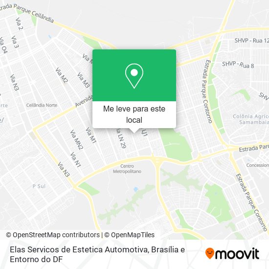 Elas Servicos de Estetica Automotiva mapa