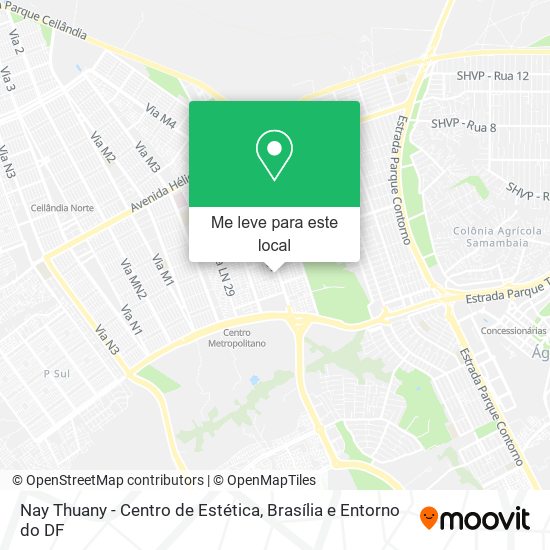 Nay Thuany - Centro de Estética mapa