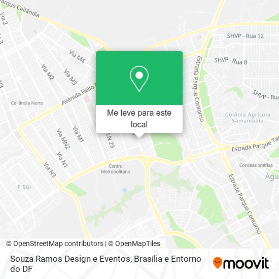 Souza Ramos Design e Eventos mapa