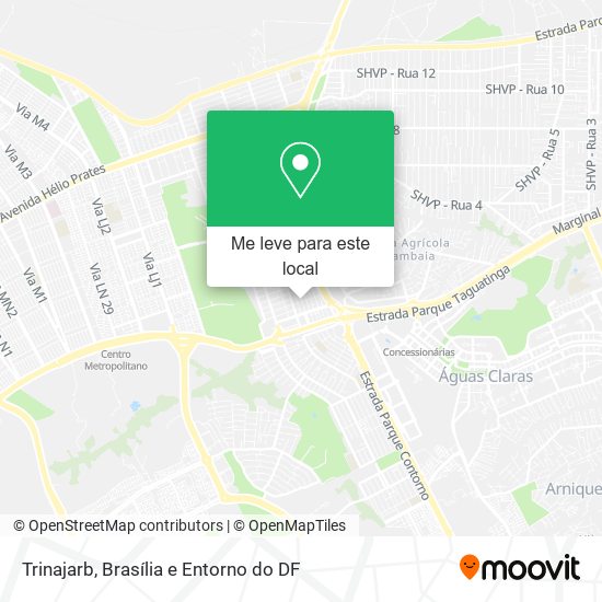 Trinajarb mapa