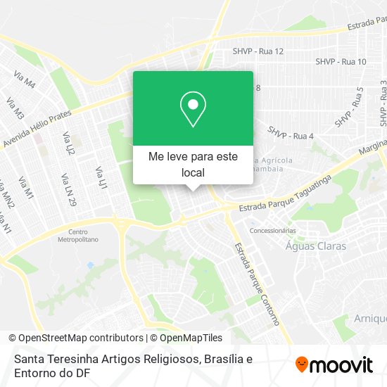 Santa Teresinha Artigos Religiosos mapa