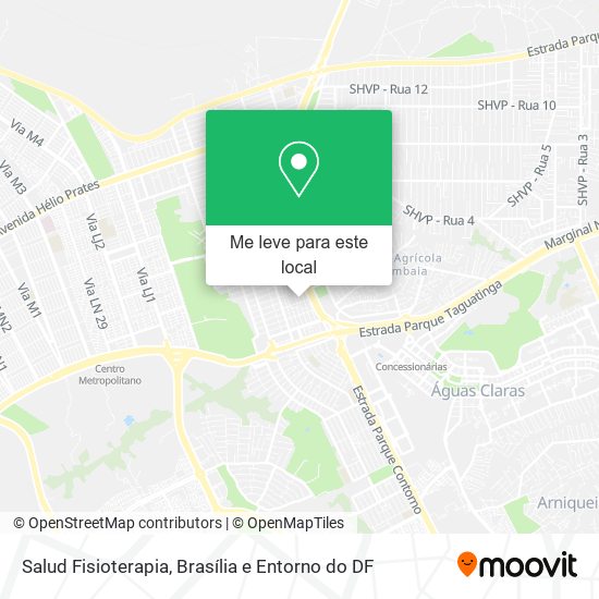 Salud Fisioterapia mapa