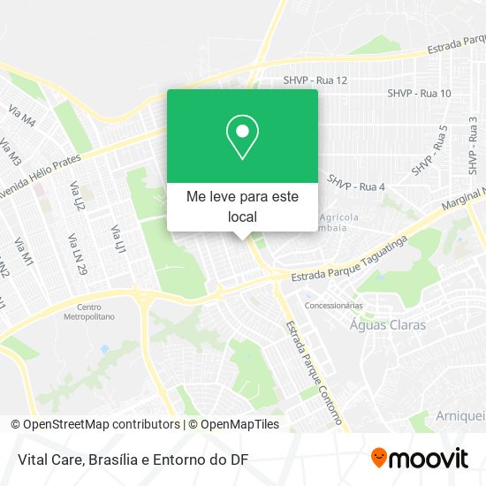 Vital Care mapa