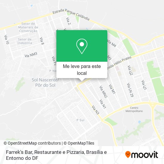 Farrek's Bar, Restaurante e Pizzaria mapa