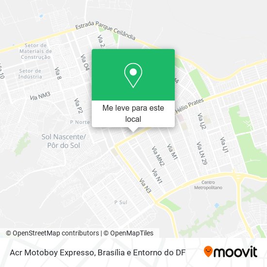 Acr Motoboy Expresso mapa
