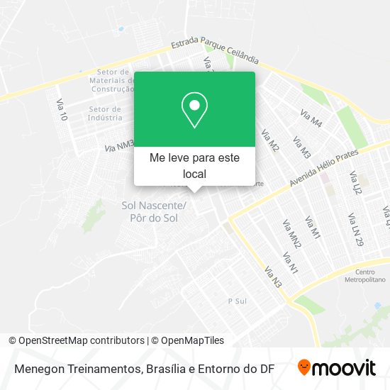 Menegon Treinamentos mapa