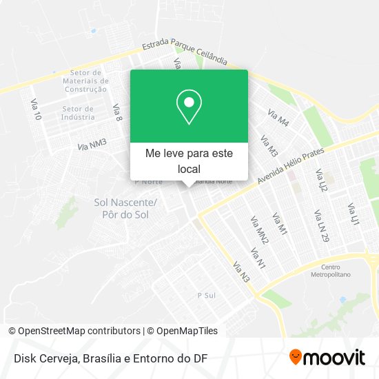Disk Cerveja mapa