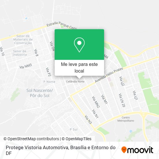 Protege Vistoria Automotiva mapa