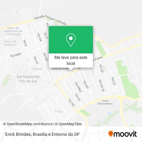 Erick Brindes mapa