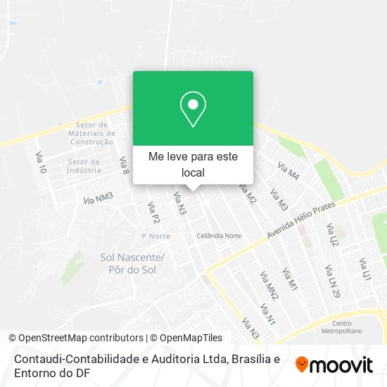 Contaudi-Contabilidade e Auditoria Ltda mapa