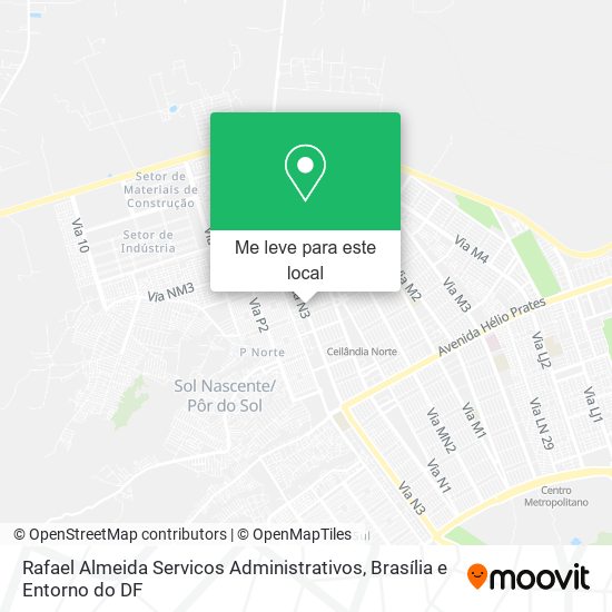Rafael Almeida Servicos Administrativos mapa
