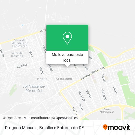 Drogaria Manuela mapa
