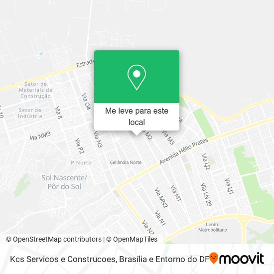 Kcs Servicos e Construcoes mapa