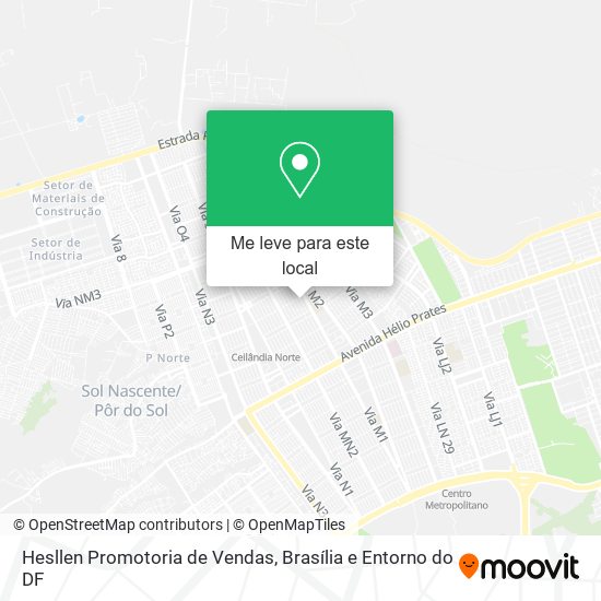 Hesllen Promotoria de Vendas mapa