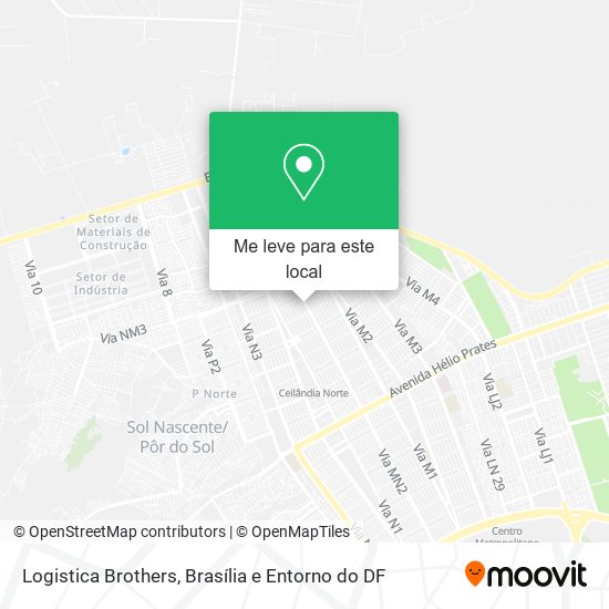 Logistica Brothers mapa