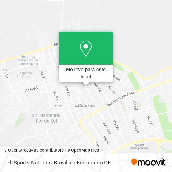 Ph Sports Nutrition mapa
