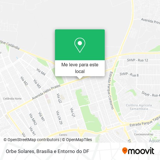 Orbe Solares mapa