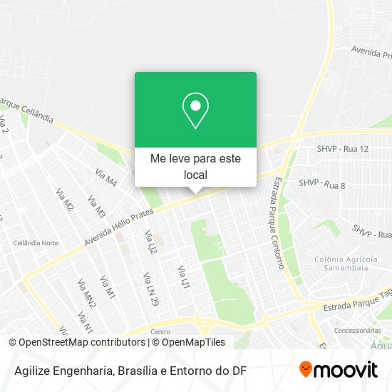 Agilize Engenharia mapa