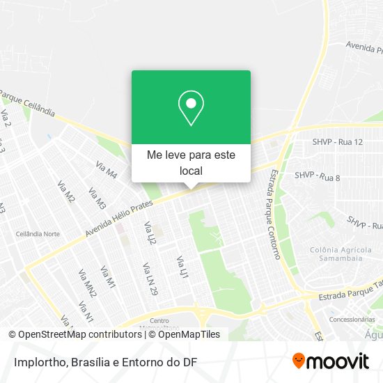Implortho mapa