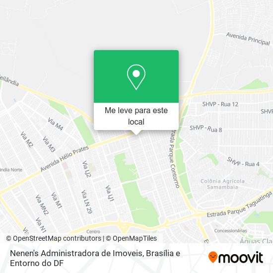 Nenen's Administradora de Imoveis mapa